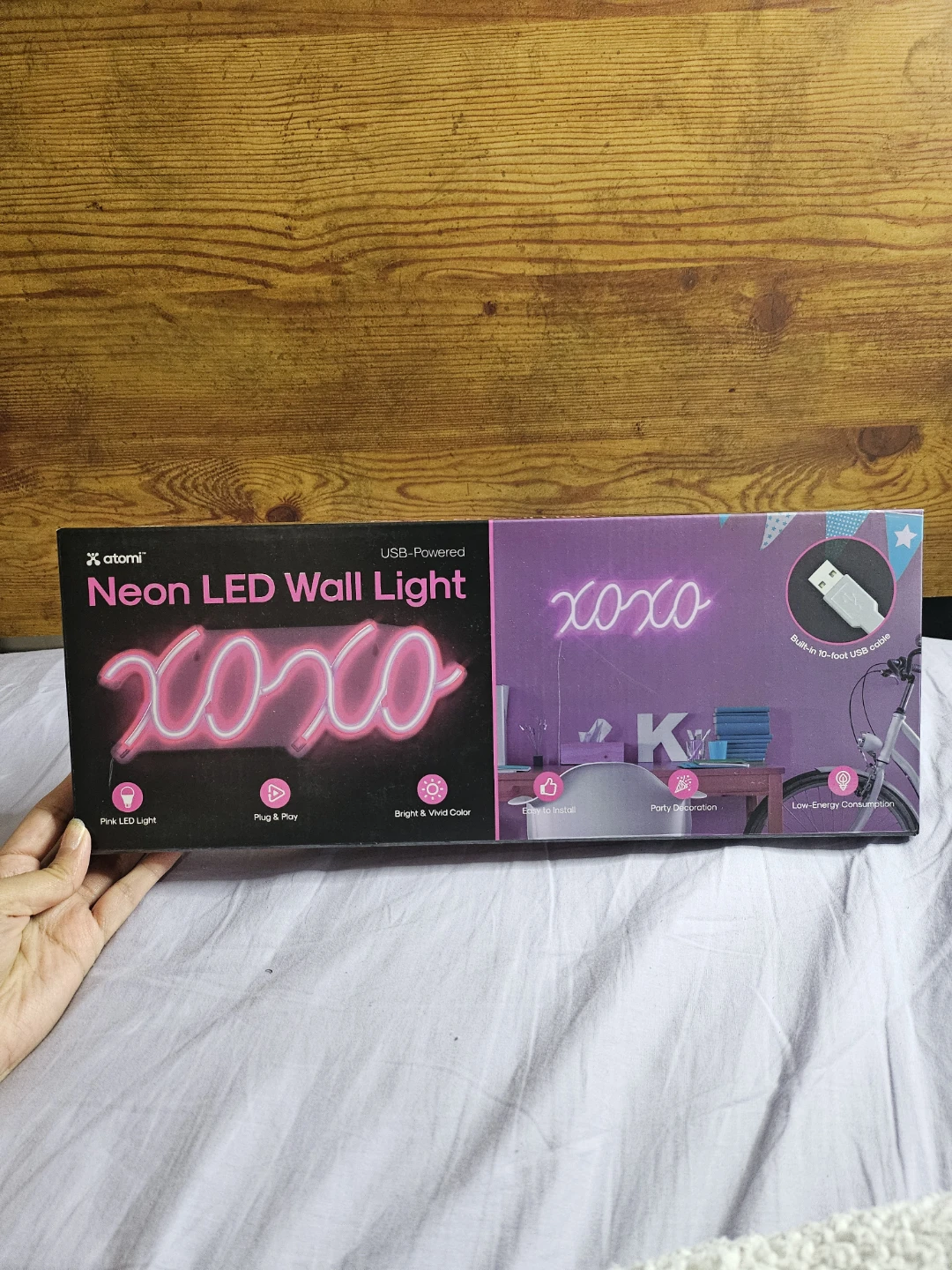 Neon LED Wall Light - XOXO