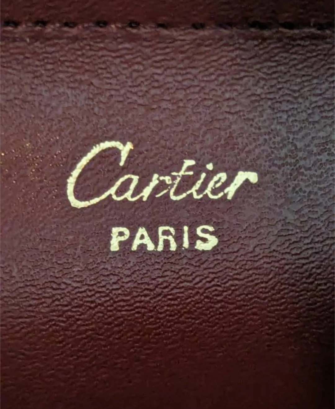 Cartier Paris Leather Clutch Bag - photo 3