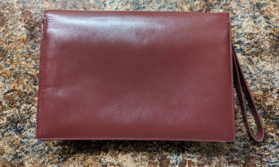 Cartier Paris Leather Clutch Bag - photo 4