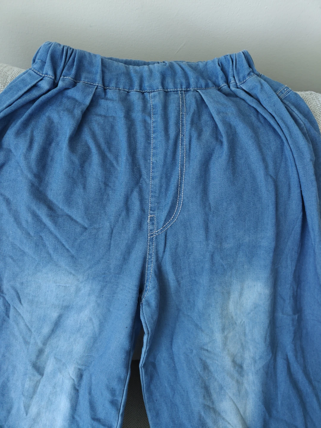 Women's Wide Leg Denim Pants - photo 2