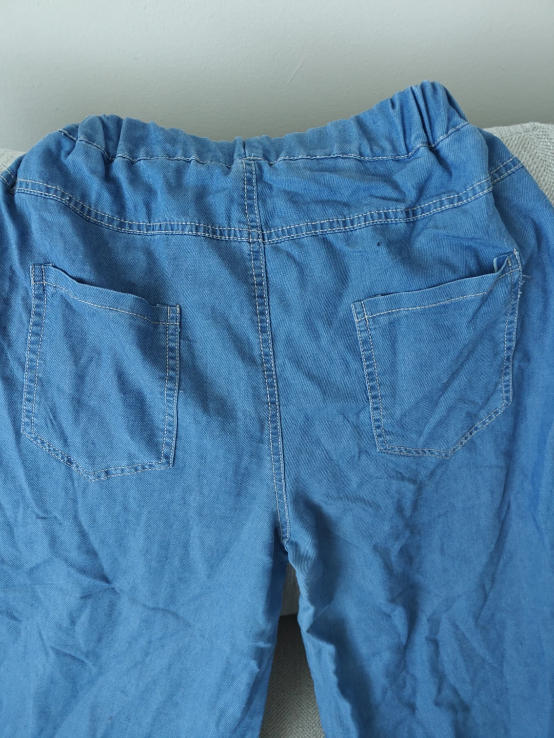 Women's Wide Leg Denim Pants - photo 4