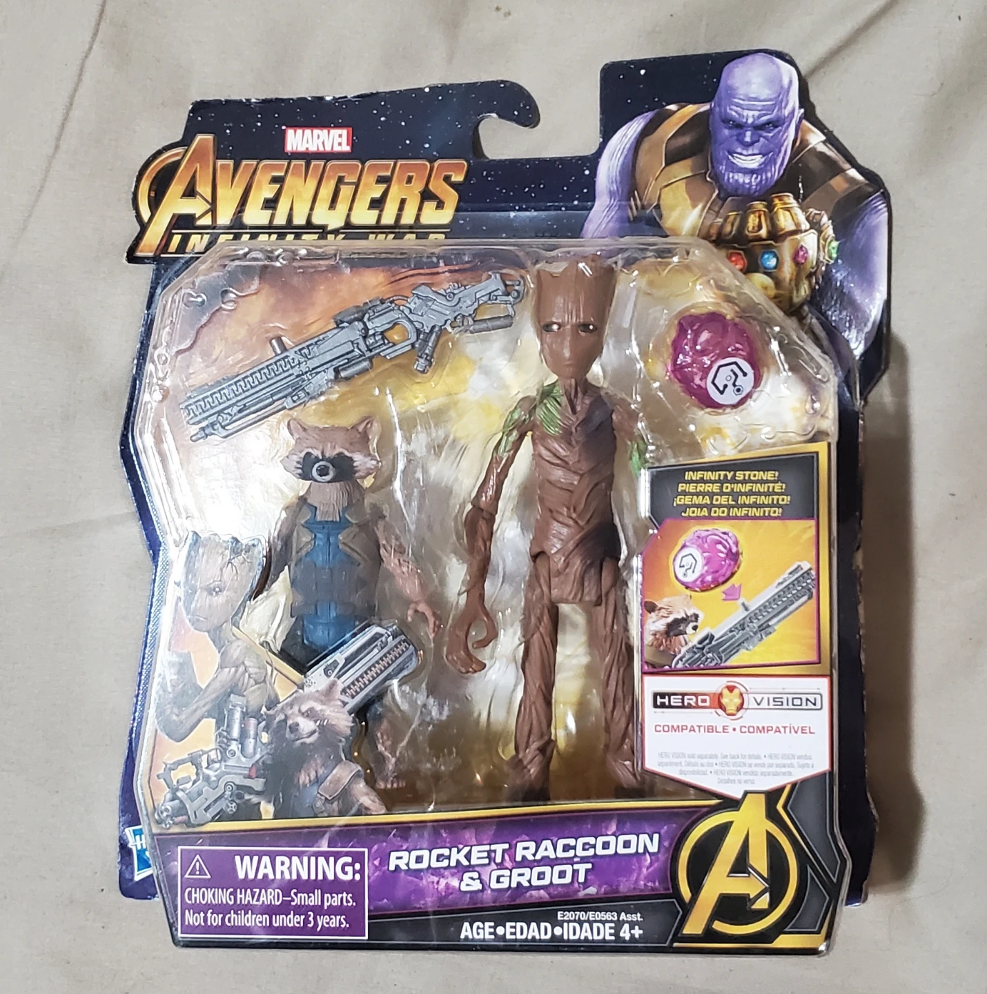 Marvel Avengers Infinity War Rocket Raccoon & Groot