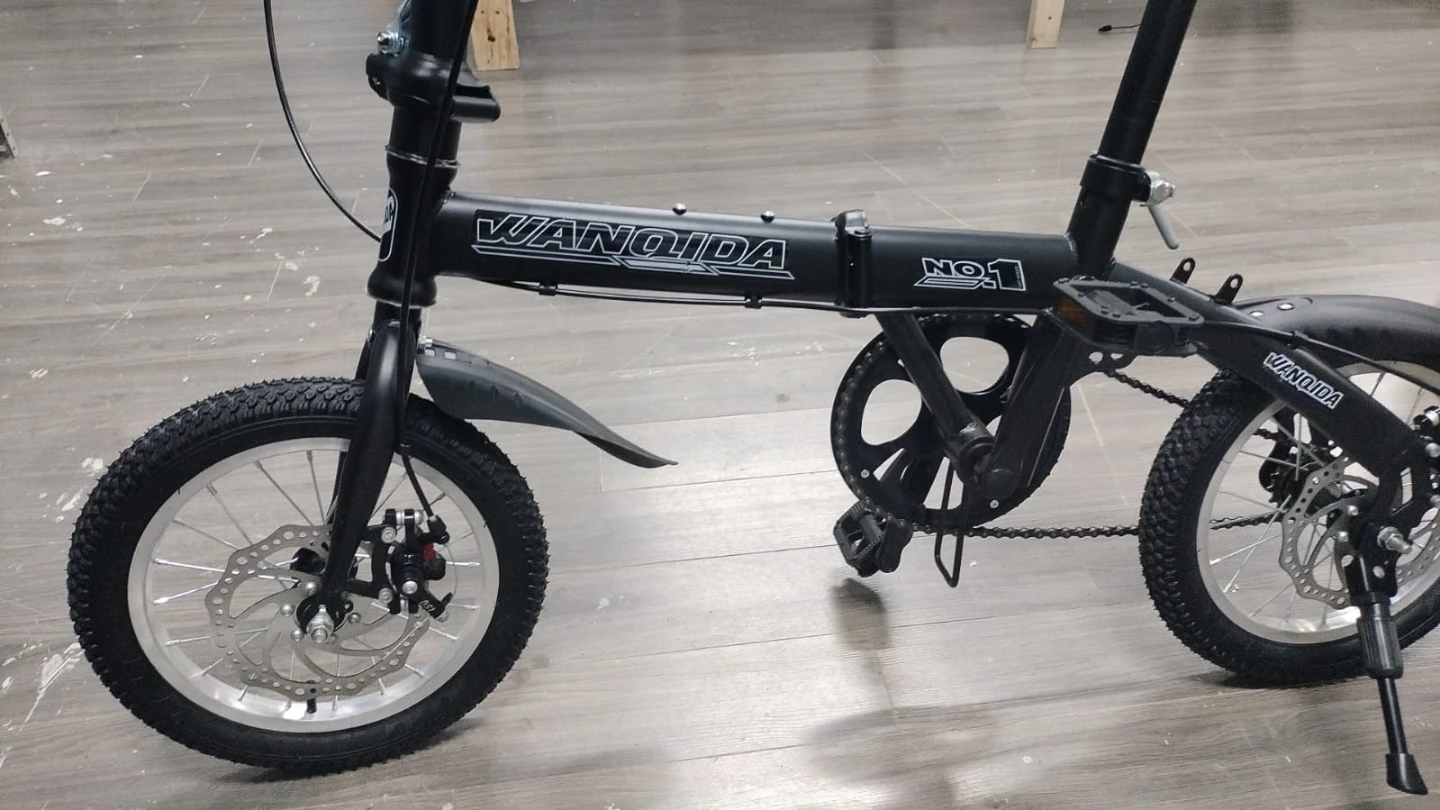 WANQIDA Folding Bicycle with 12 inch wheels