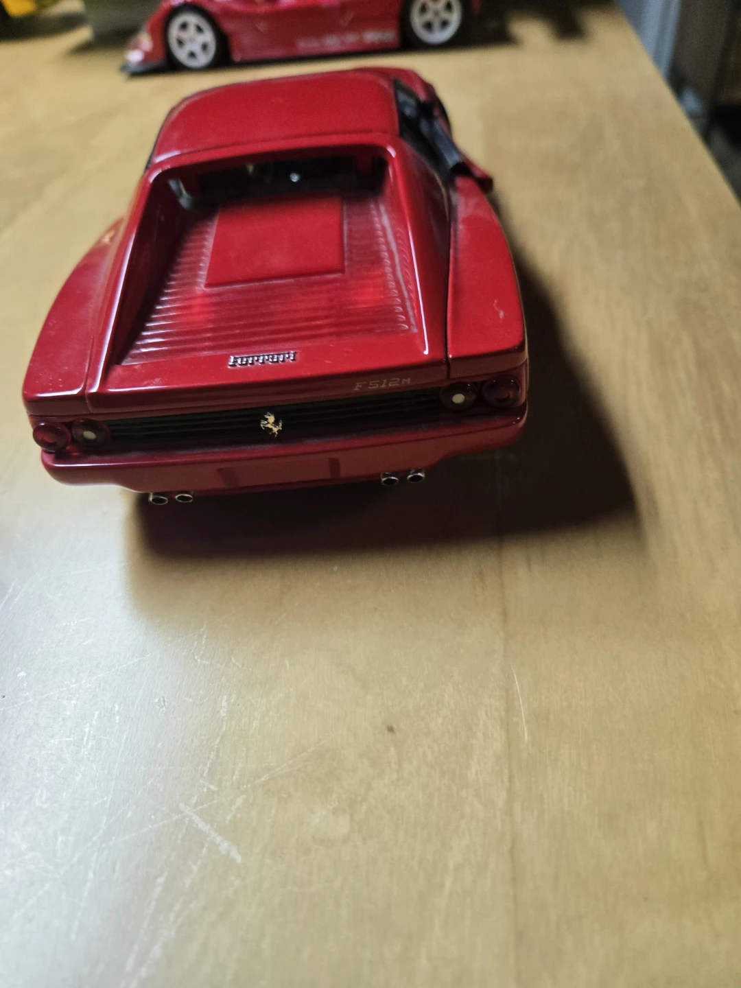 Red Ferrari F512M Model Car - photo 5