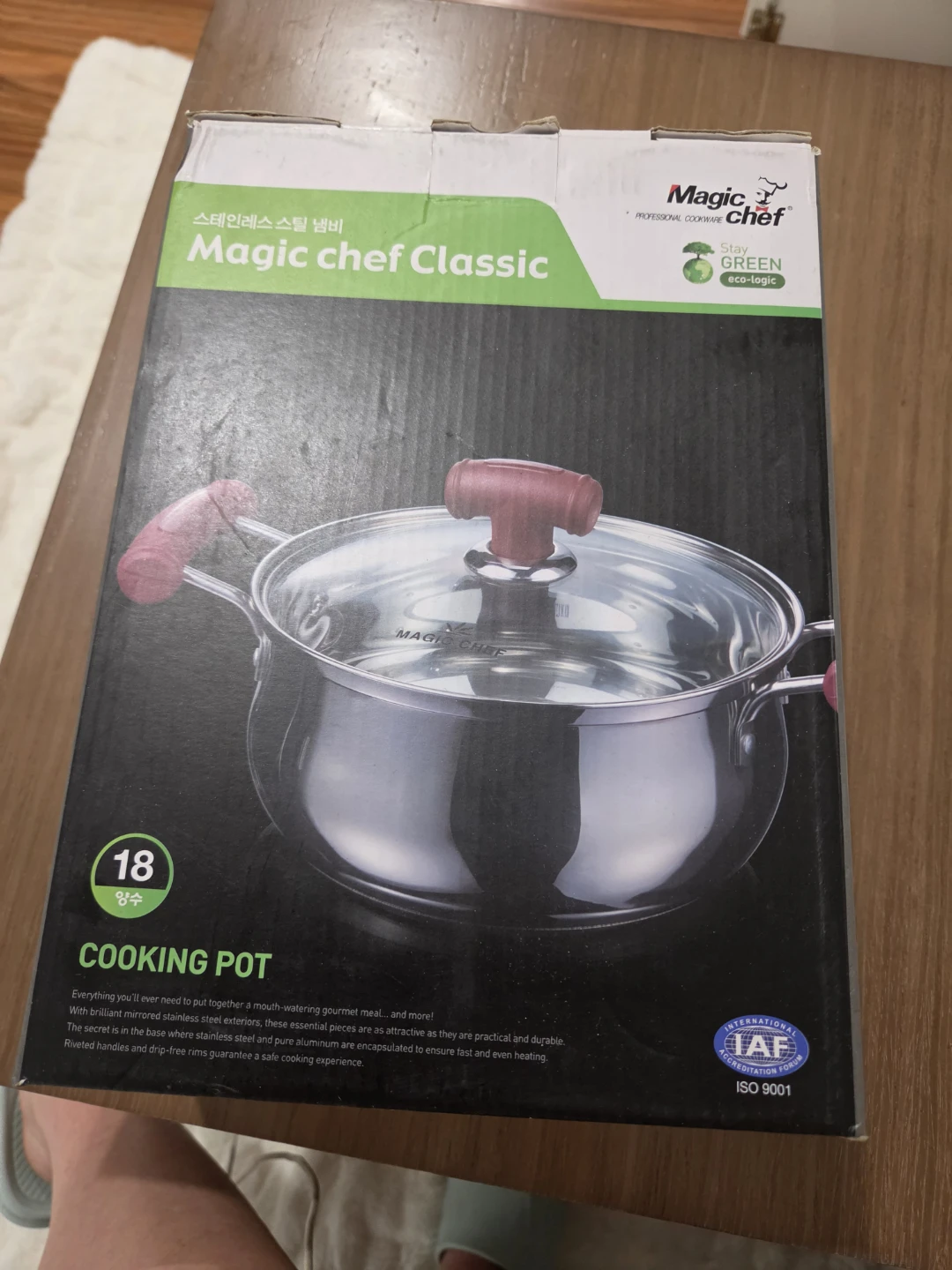Magic Chef Classic 18cm Stainless Steel Cooking Pot
