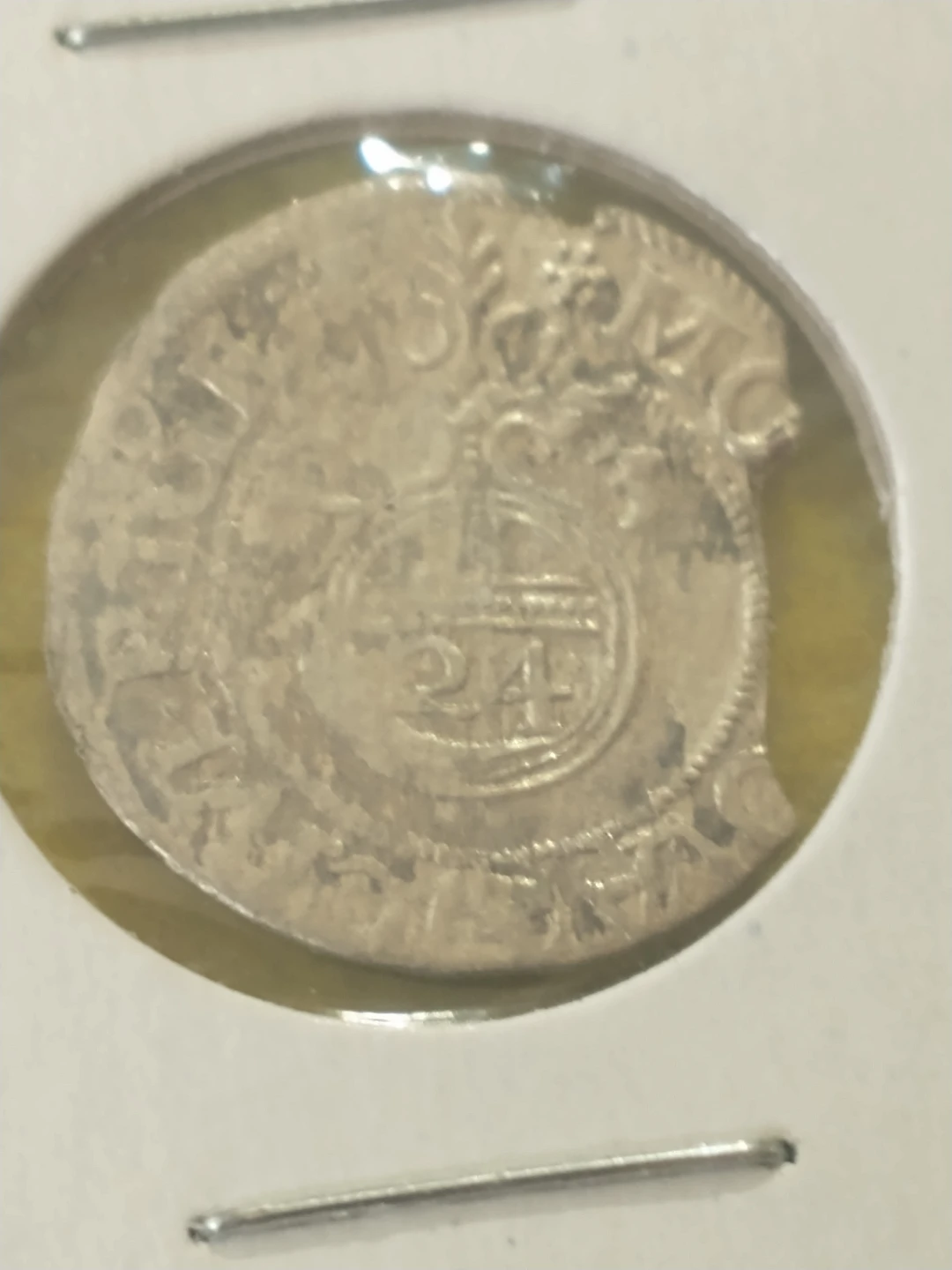 1623 Polish Lithuanian Commonwealth Gustav silver 1/24 thaler - photo 5