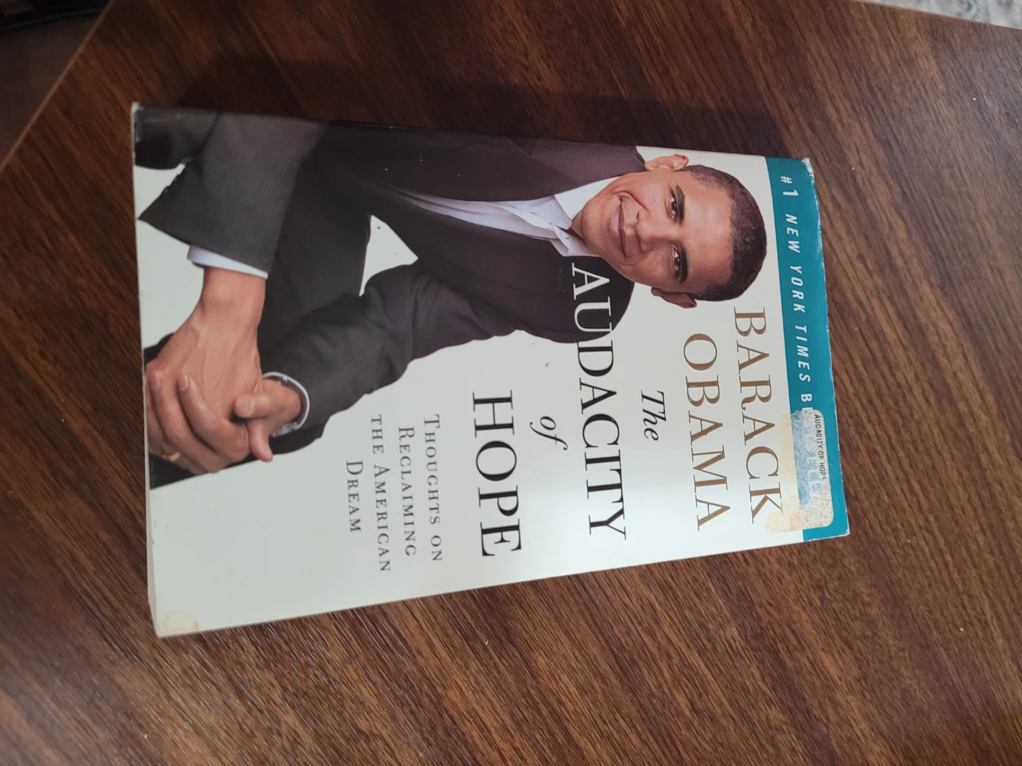 The Audacity of Hope by Barack Obama