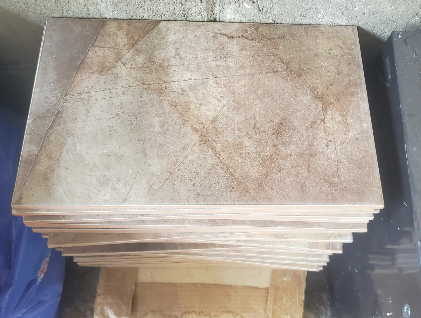 Stack of  BrownTiles