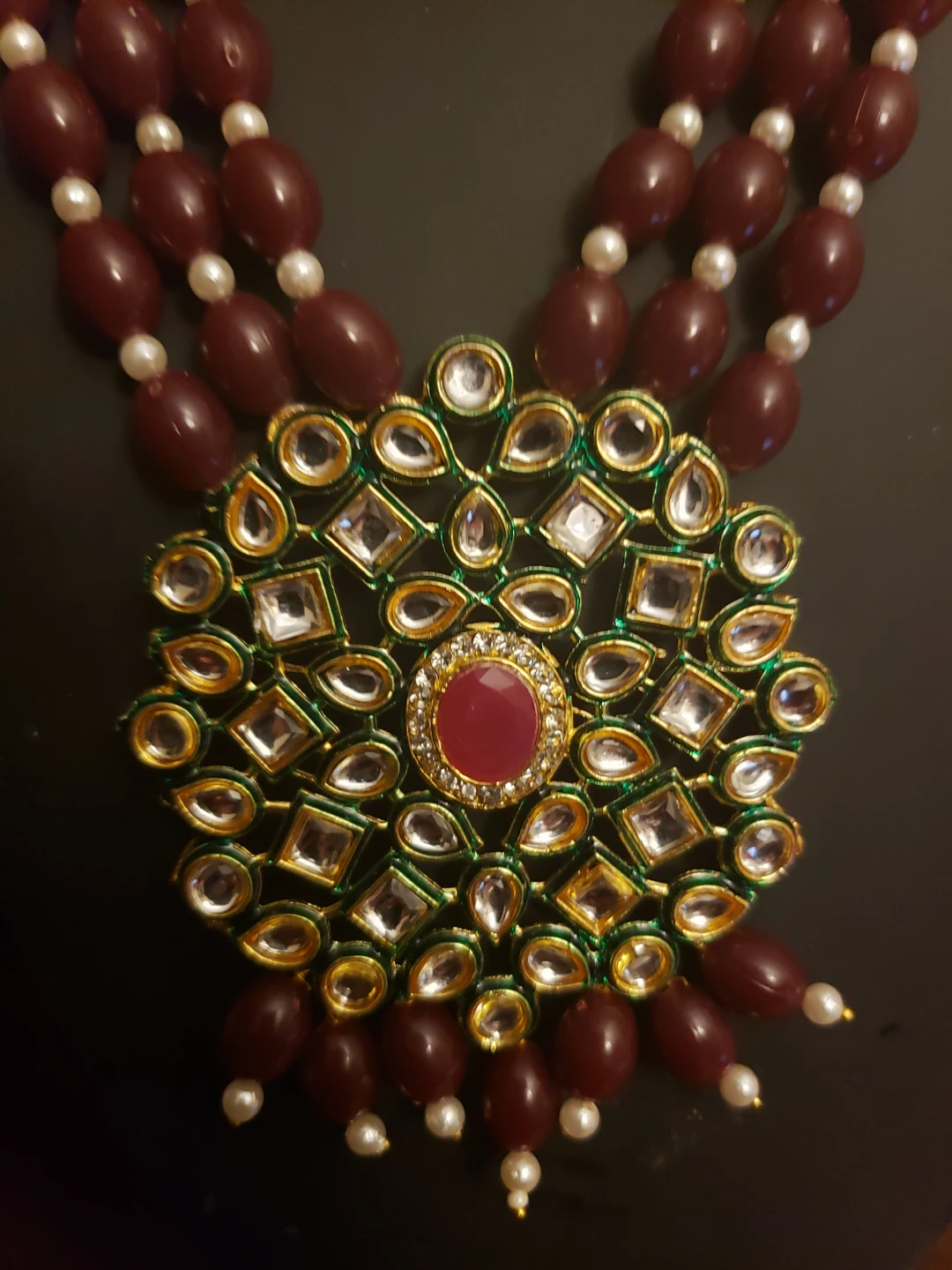 Indian Necklace and Earring Set - photo 3