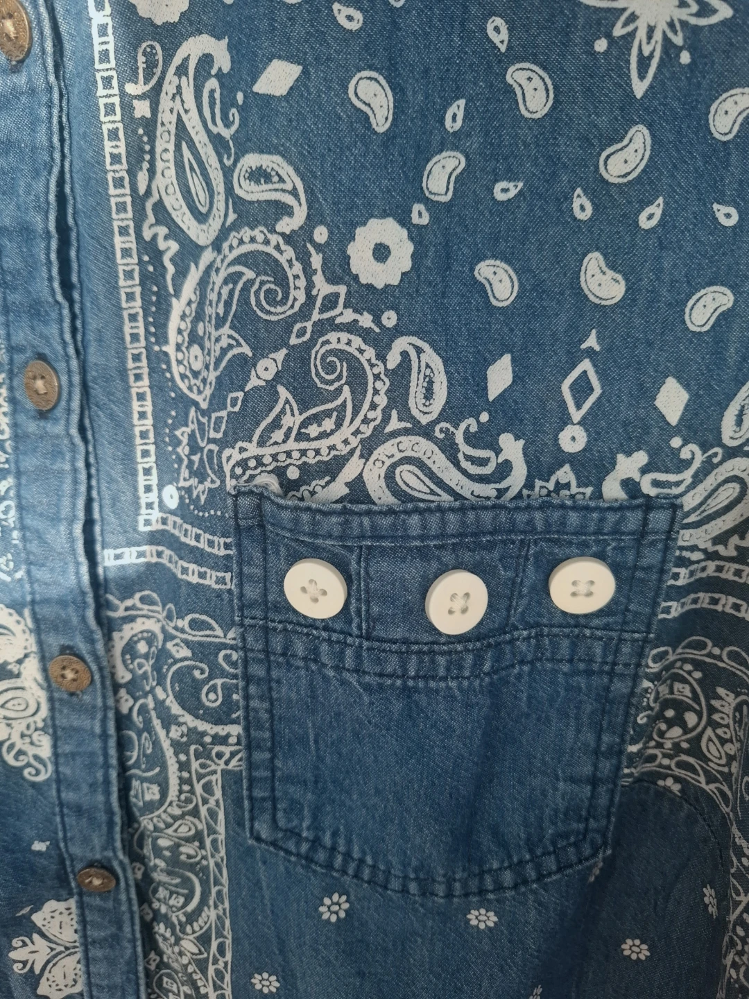 Chemise style tunisienne Marie Claire à motifs - photo 5