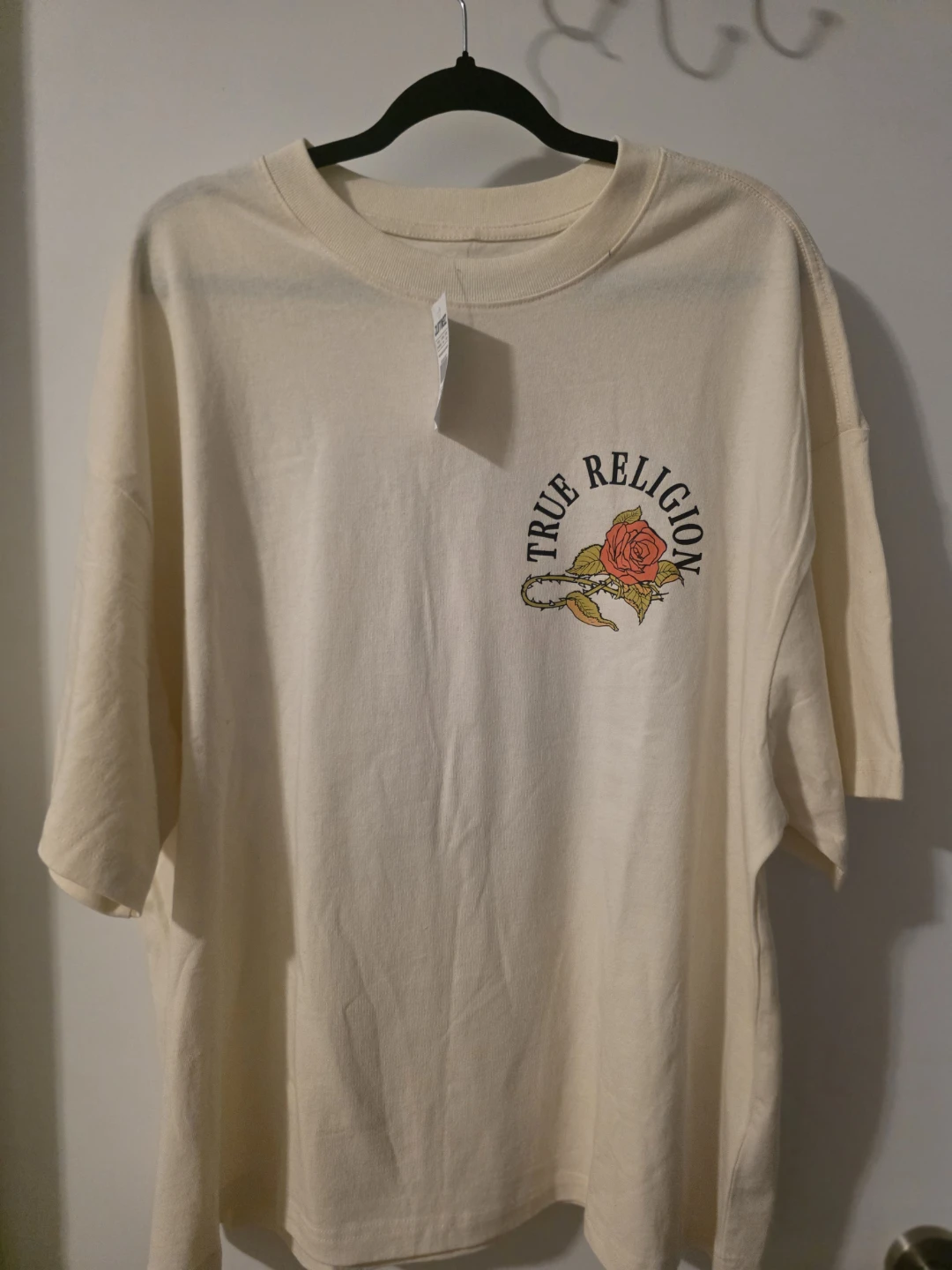 True Religion "Est. 2002" Snake & Rose Graphic T-Shirt