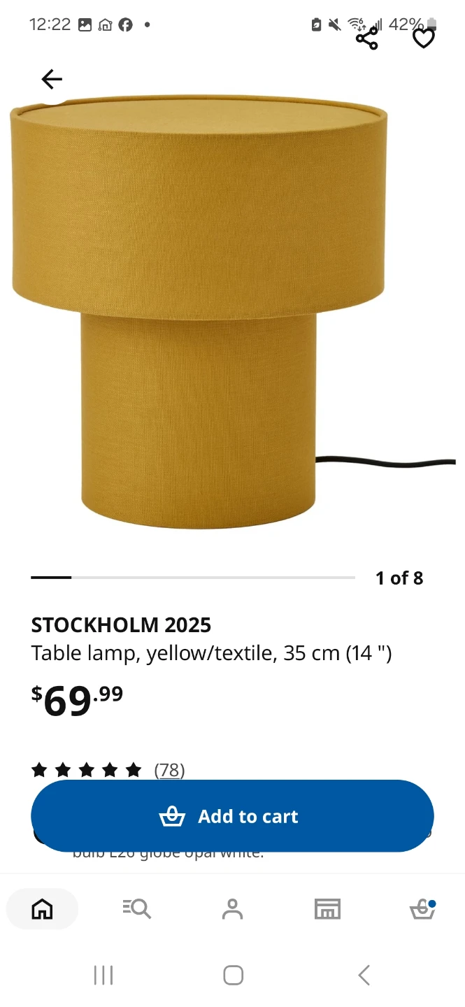 Ikea Stockholm Lamp - photo 4