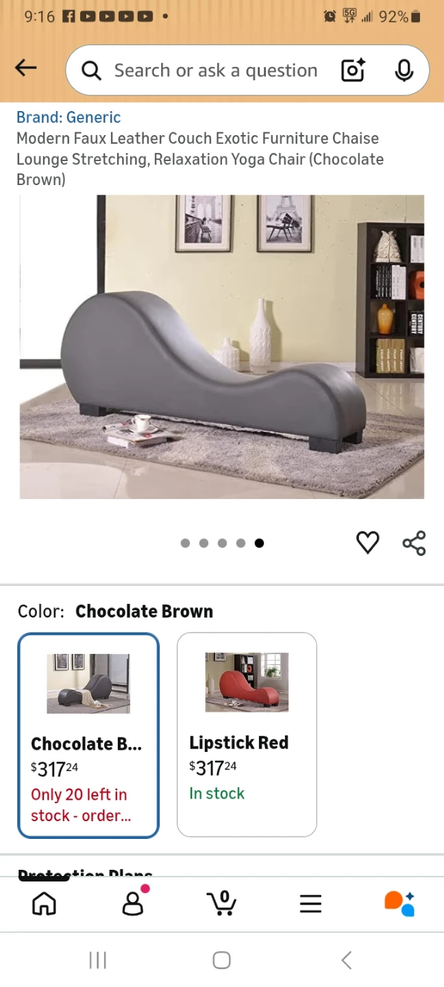 EXOTIC CHAISE/YOGA CHAIR excellent Condition - photo 2