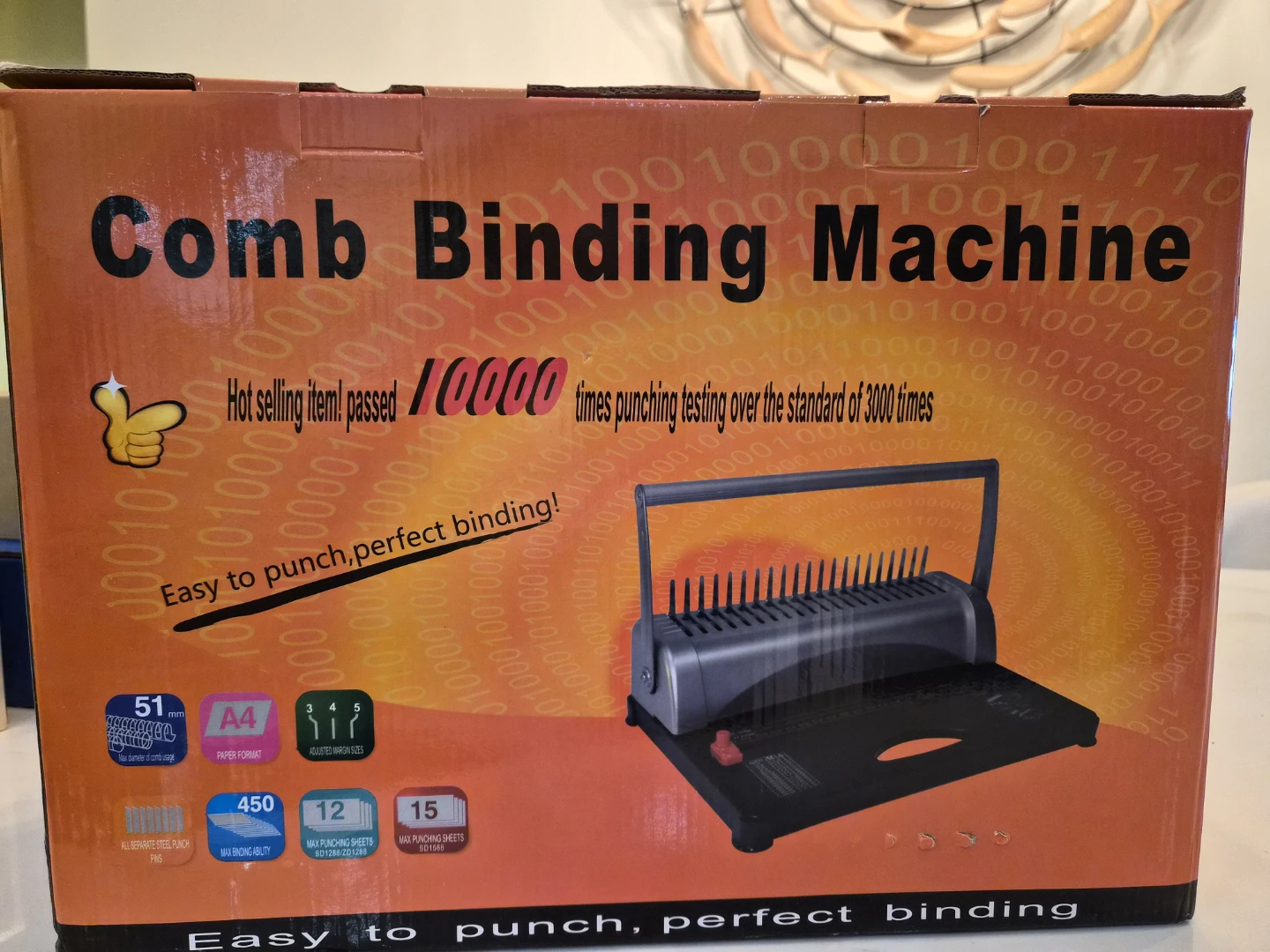Comb Binding Machine