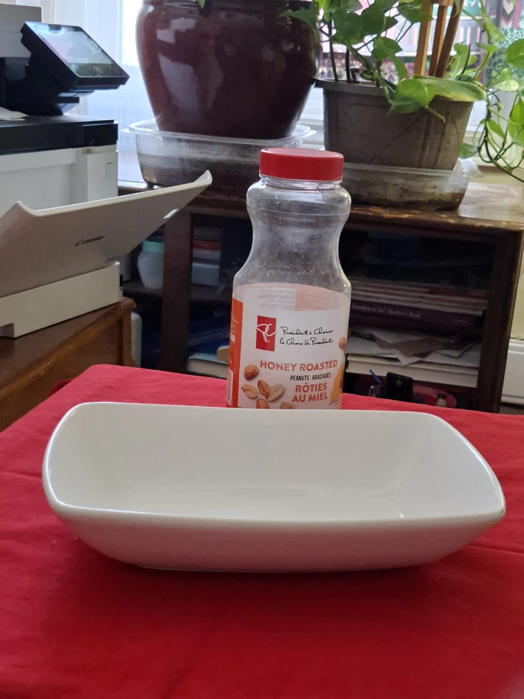 White Ceramic Serving Dish