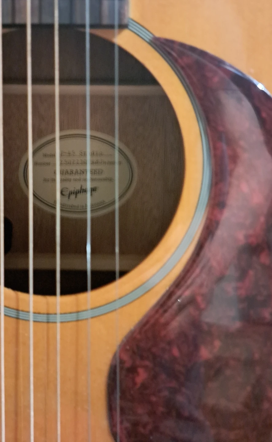 Epiphone j-45 Studio Acoustic Electric Guitar and Case - photo 3