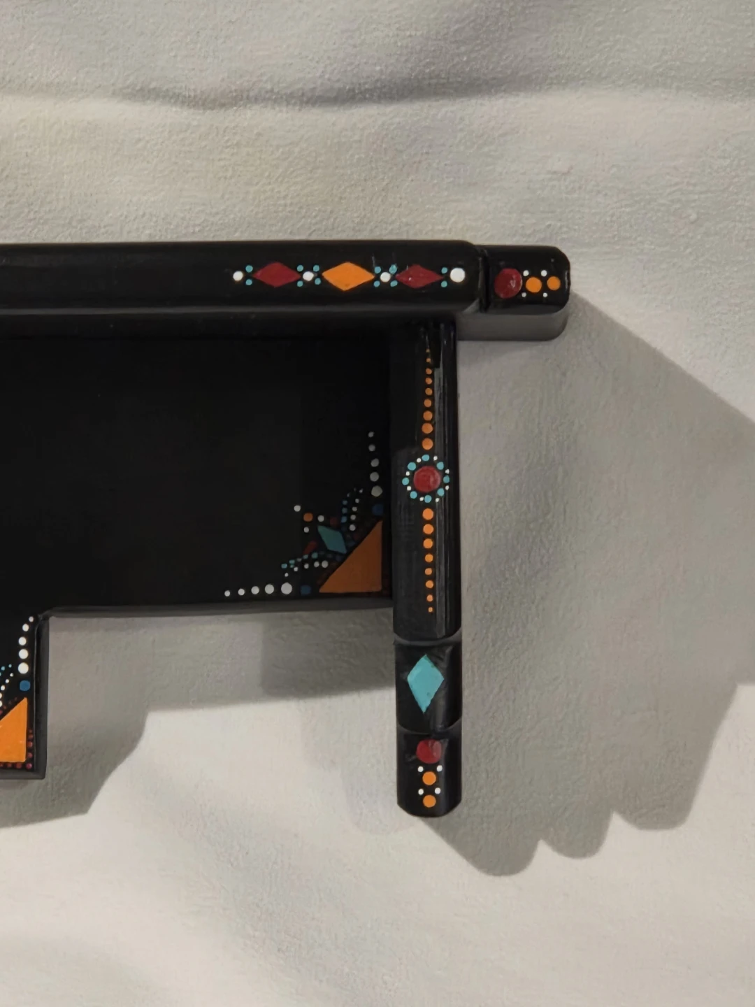 Wooden PaintedWall Shelf - photo 3
