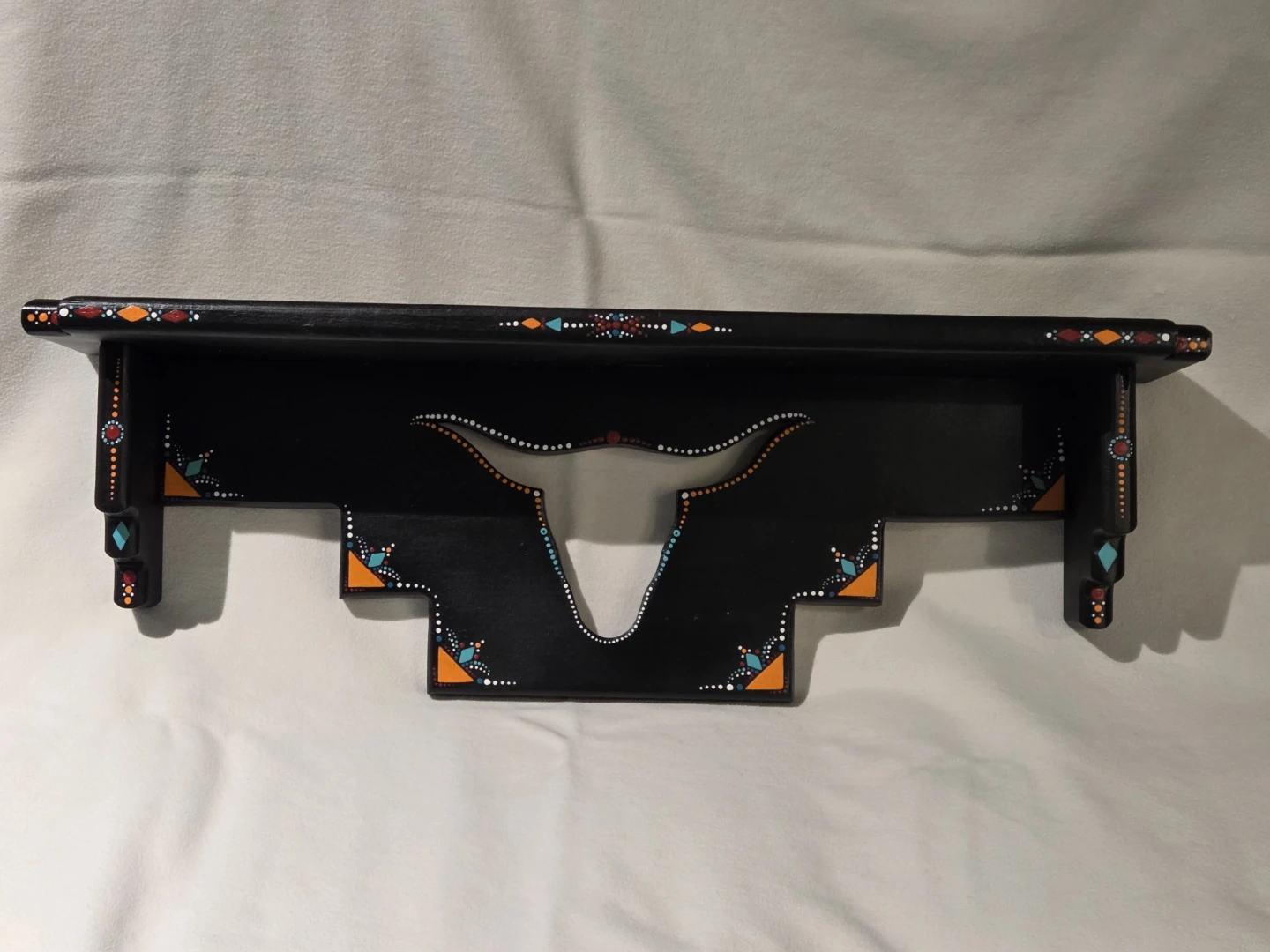 Wooden PaintedWall Shelf - photo 5