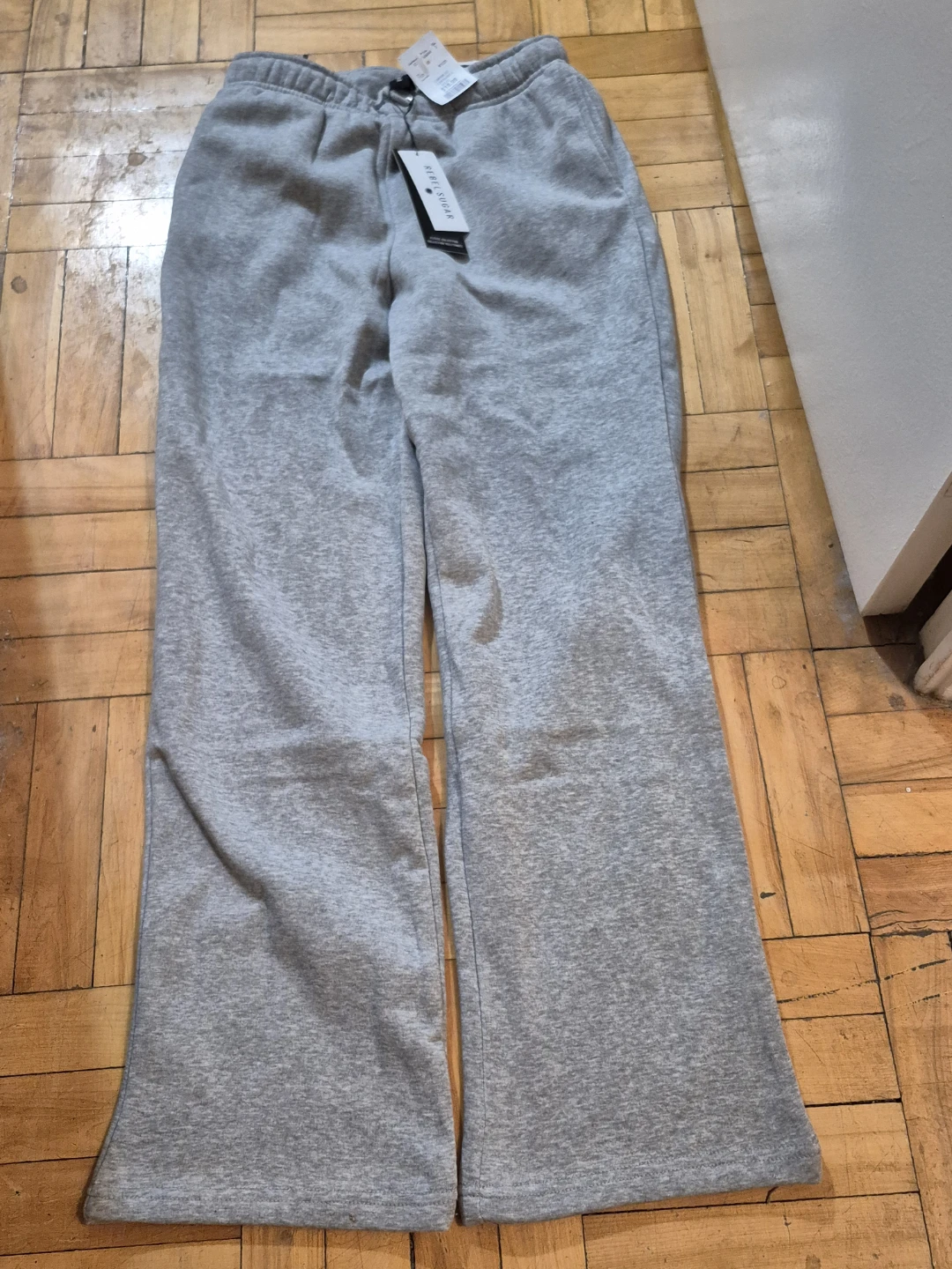 BNWT)Rebel Sugar M/M Fleece TrackPants - Grey - photo 2