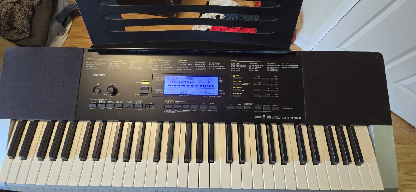 Casio CTK-4400 Electronic Keyboard - photo 2