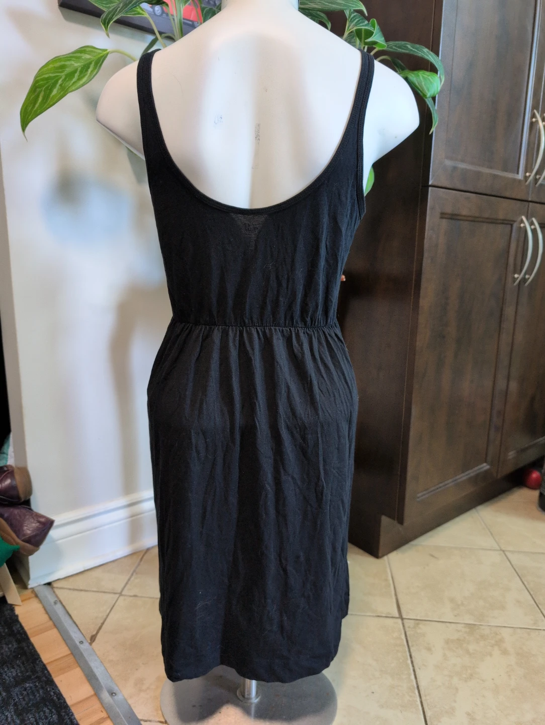 H&M Black Tank Dress Size S - photo 3