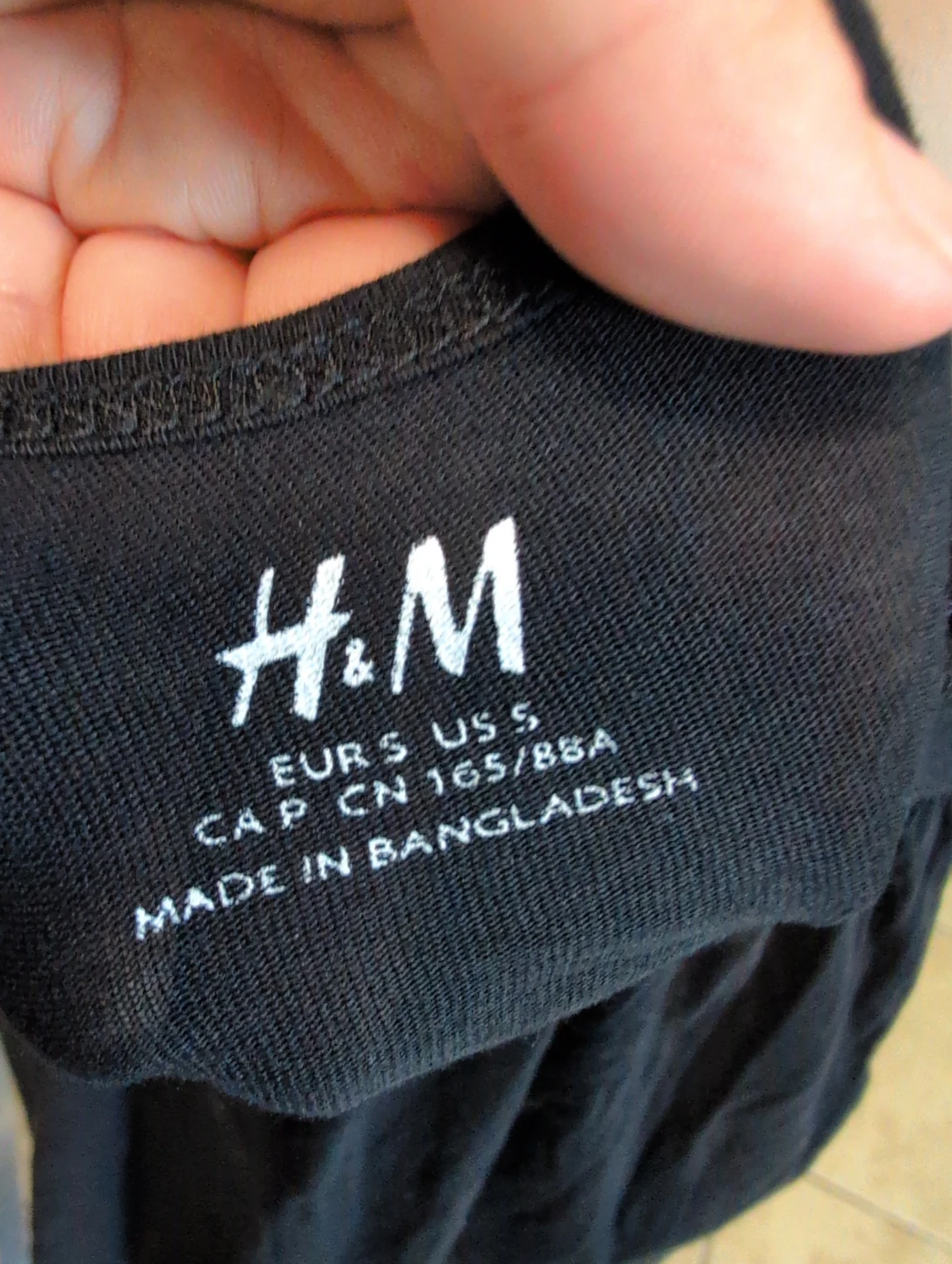 H&M Black Tank Dress Size S - photo 4