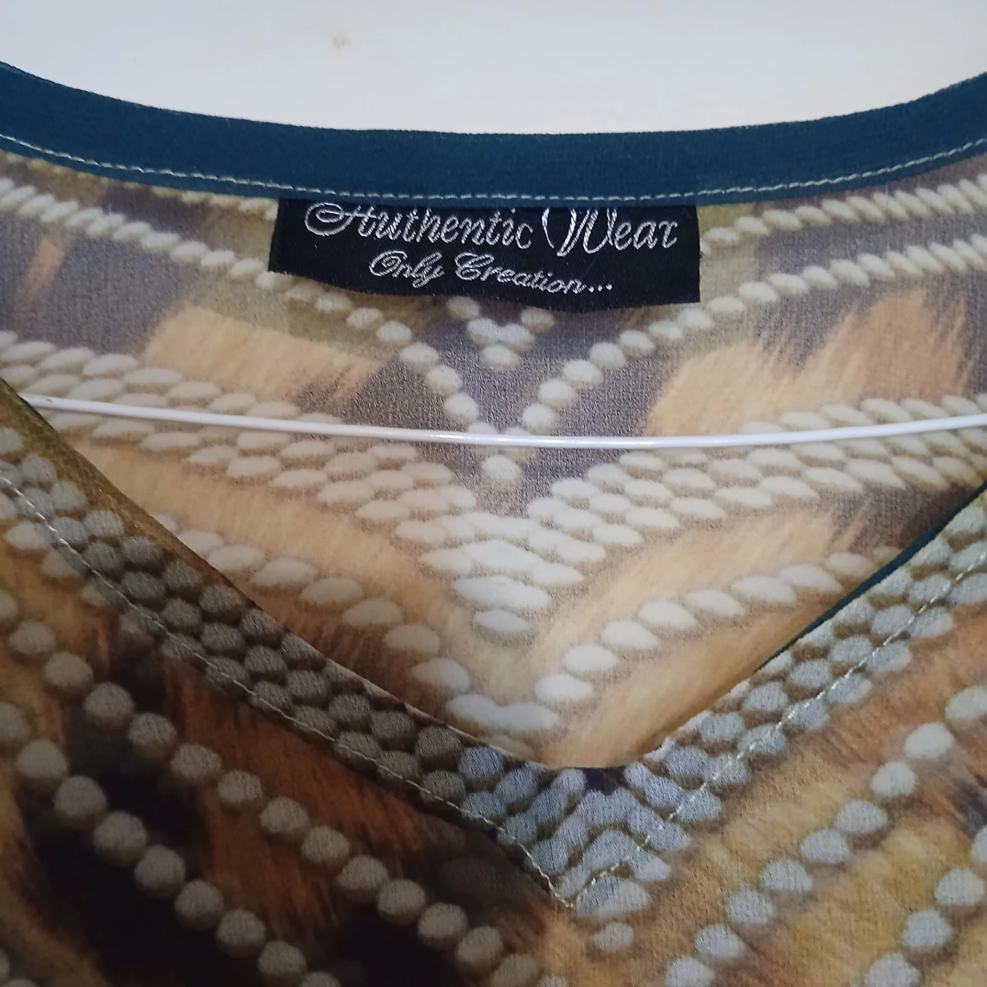 Authentic Wear Women's Leopard Print Kaftan Top - photo 3