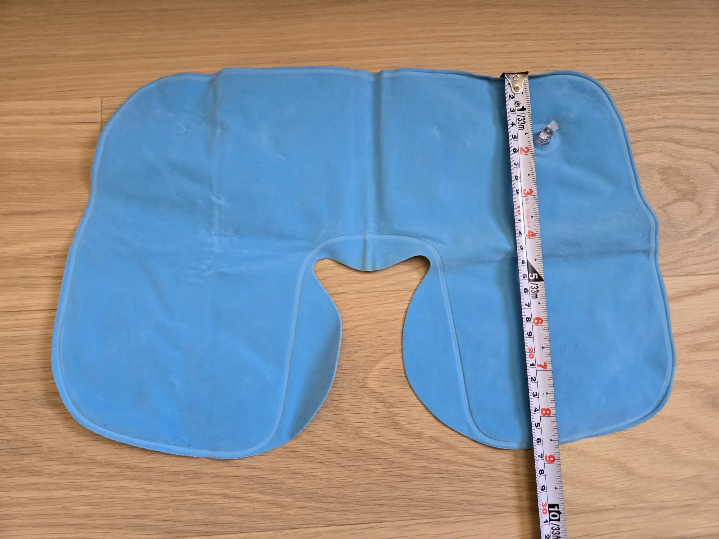 Blue Inflatable Travel Neck Pillow - photo 4