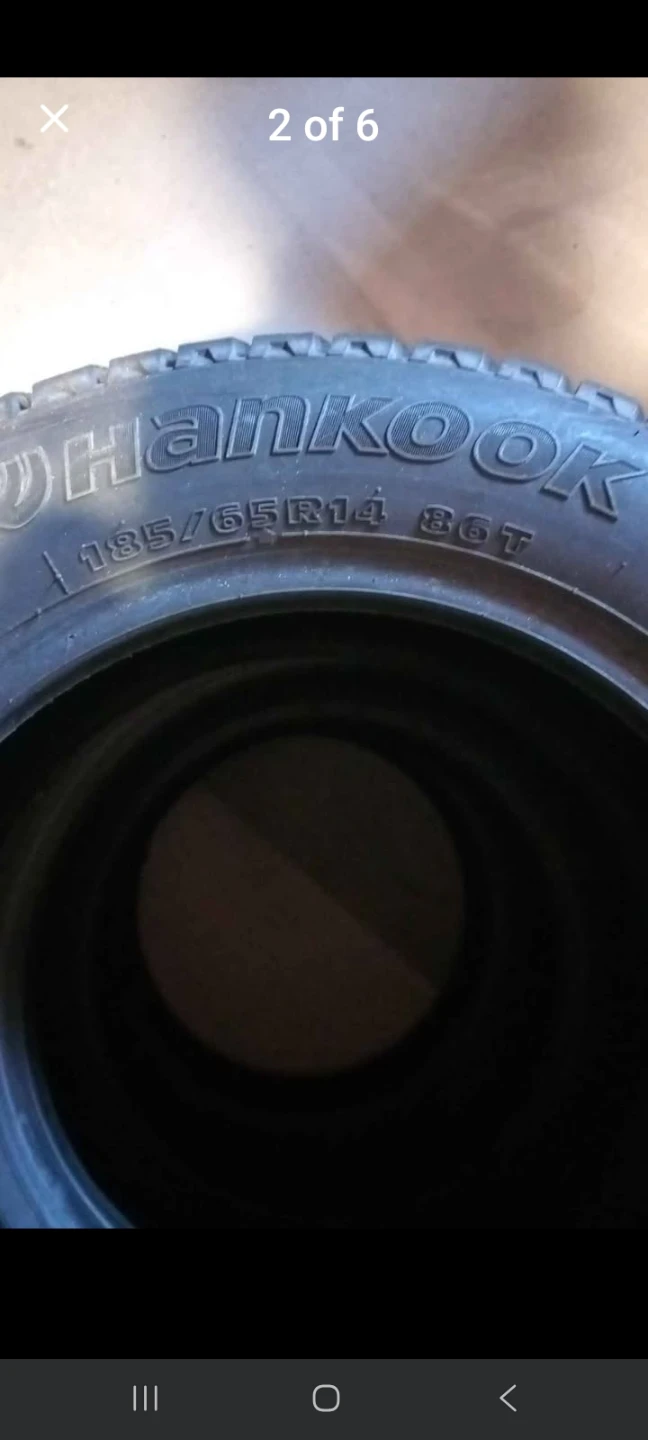 Hankook Winter Tires 185/65R14 - photo 4