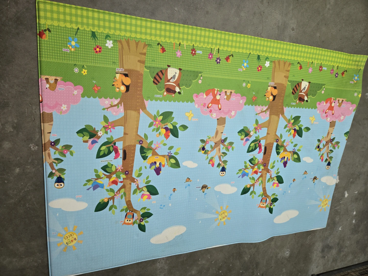 Double-sided Play Mat with Animals and Alphabet - photo 5