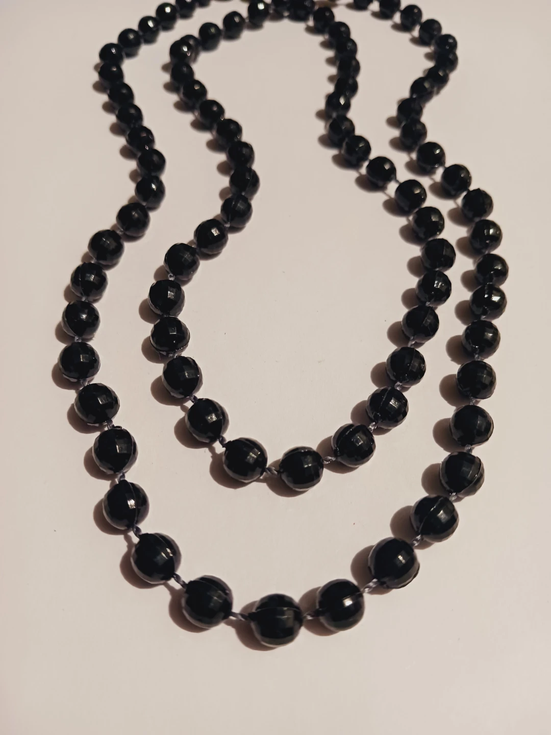 Black Beaded Necklace - photo 3