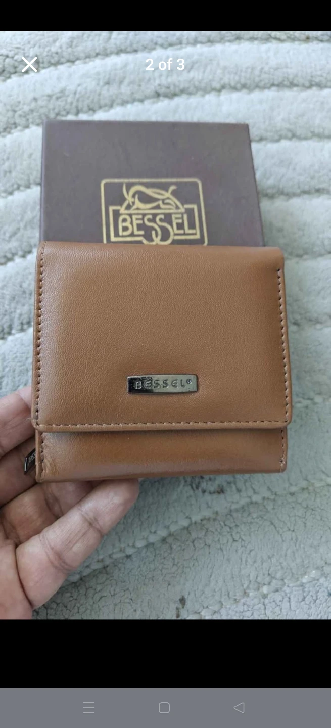 Bessel Brown Leather Wallet
