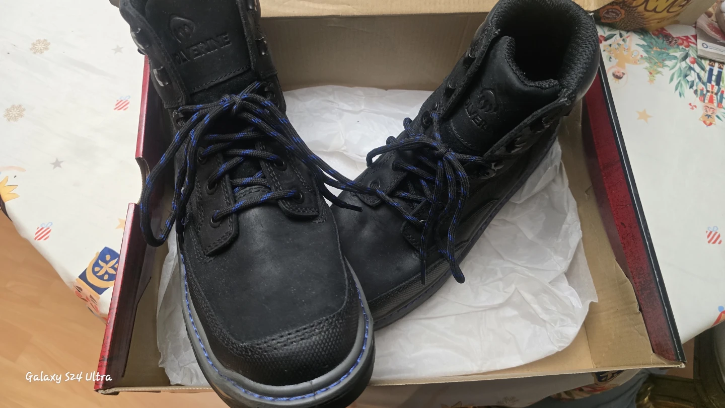 Wolverine Men's Black Work Boots Size 8.5M - photo 4