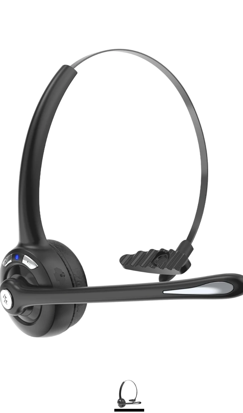 New Bluetooth Headset with Microphone,V5.1,Noise Canceling