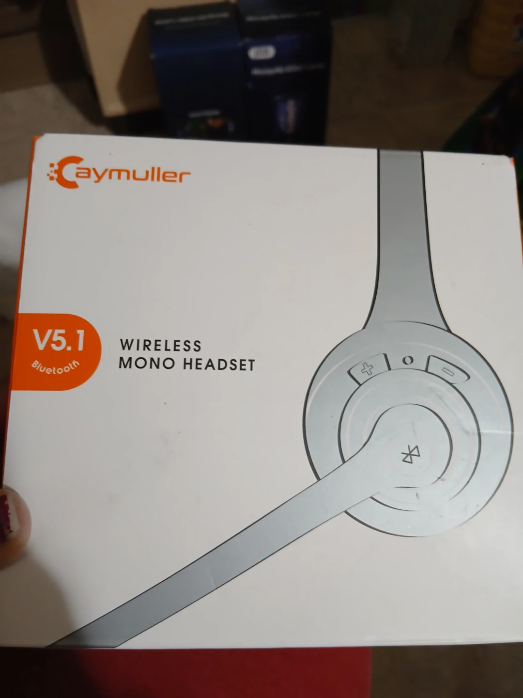 New Bluetooth Headset with Microphone,V5.1,Noise Canceling - photo 3