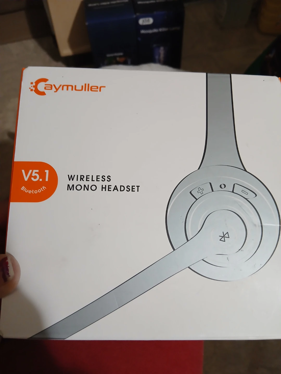 New Bluetooth Headset with Microphone,V5.1,Noise Canceling - photo 4