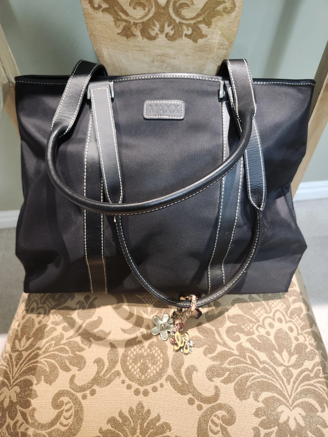 MAXX Vera Bradley Black Tote Bag