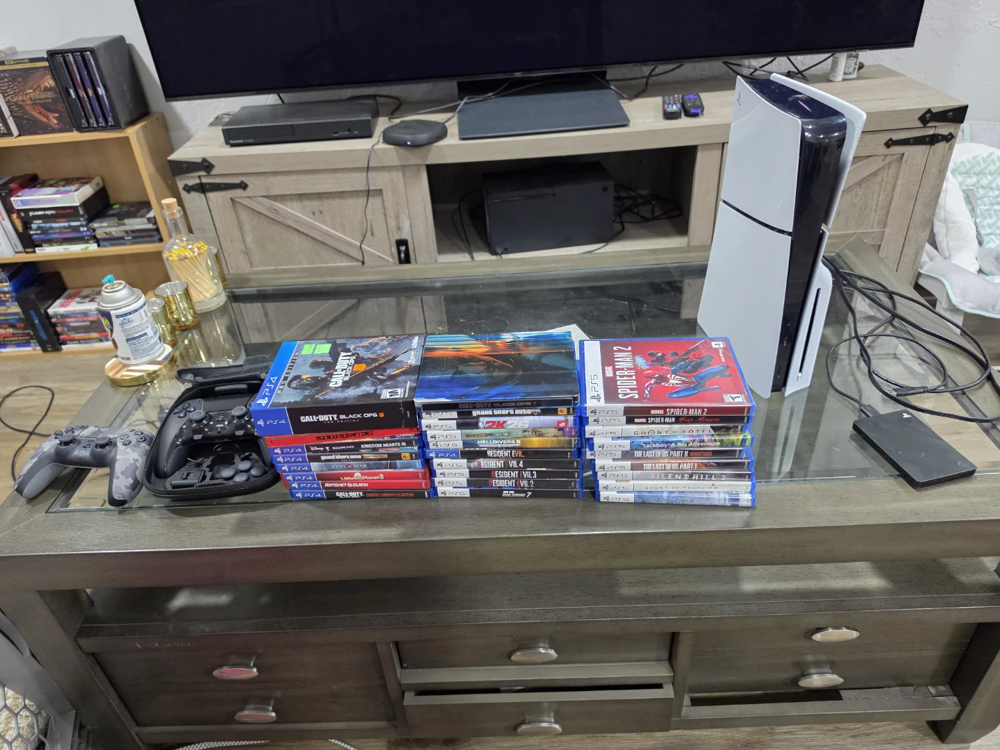 Playstation 5 Console with Games and Controllers