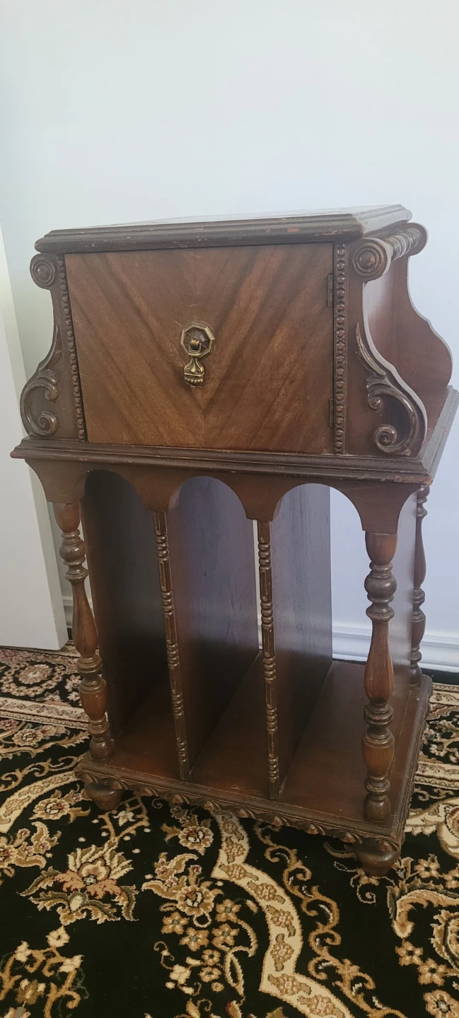 Grand Master Furniture Wood Magazine Rack/Cabinet - photo 3