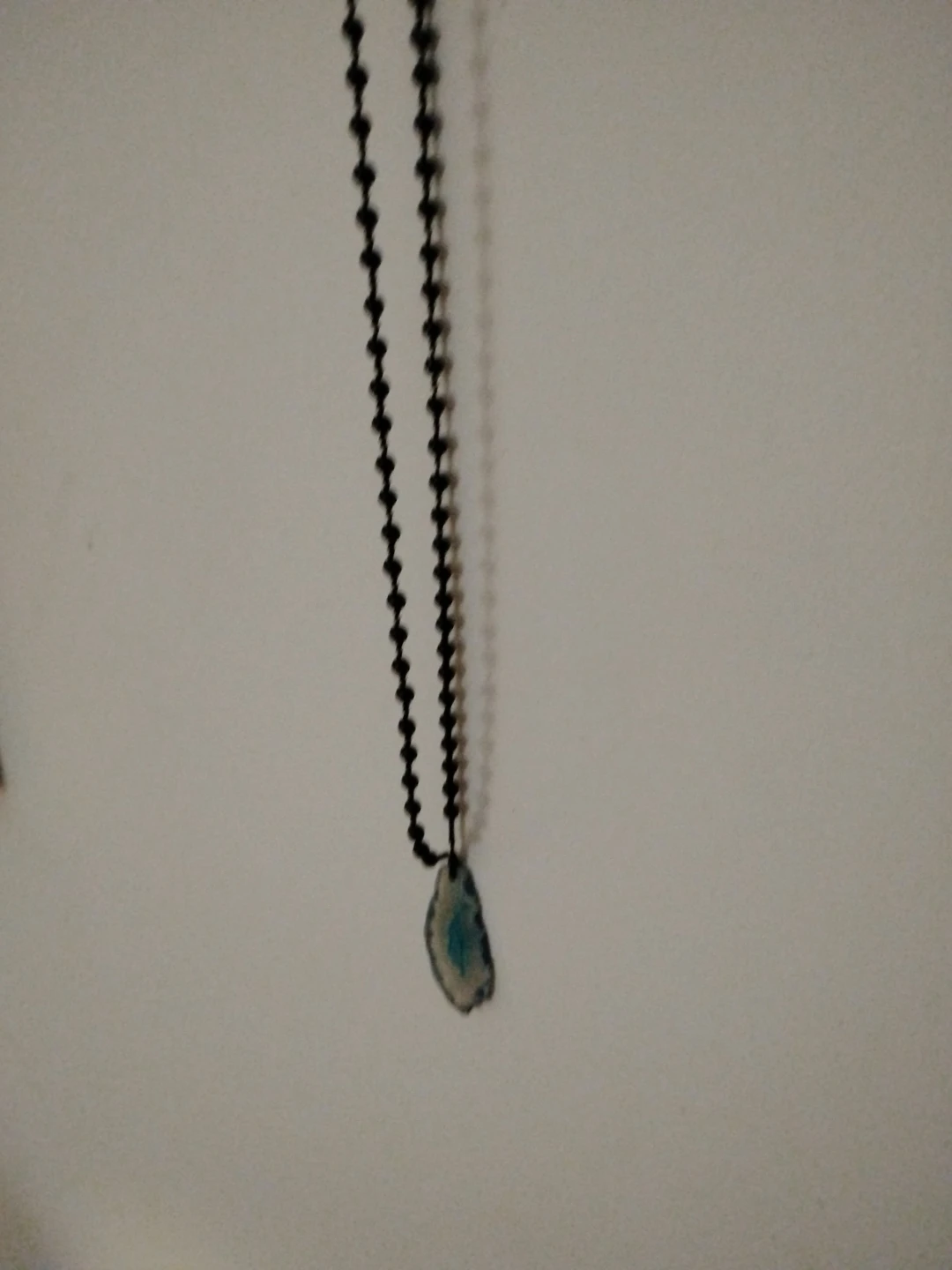 Agate Slice Pendant Necklace - photo 2