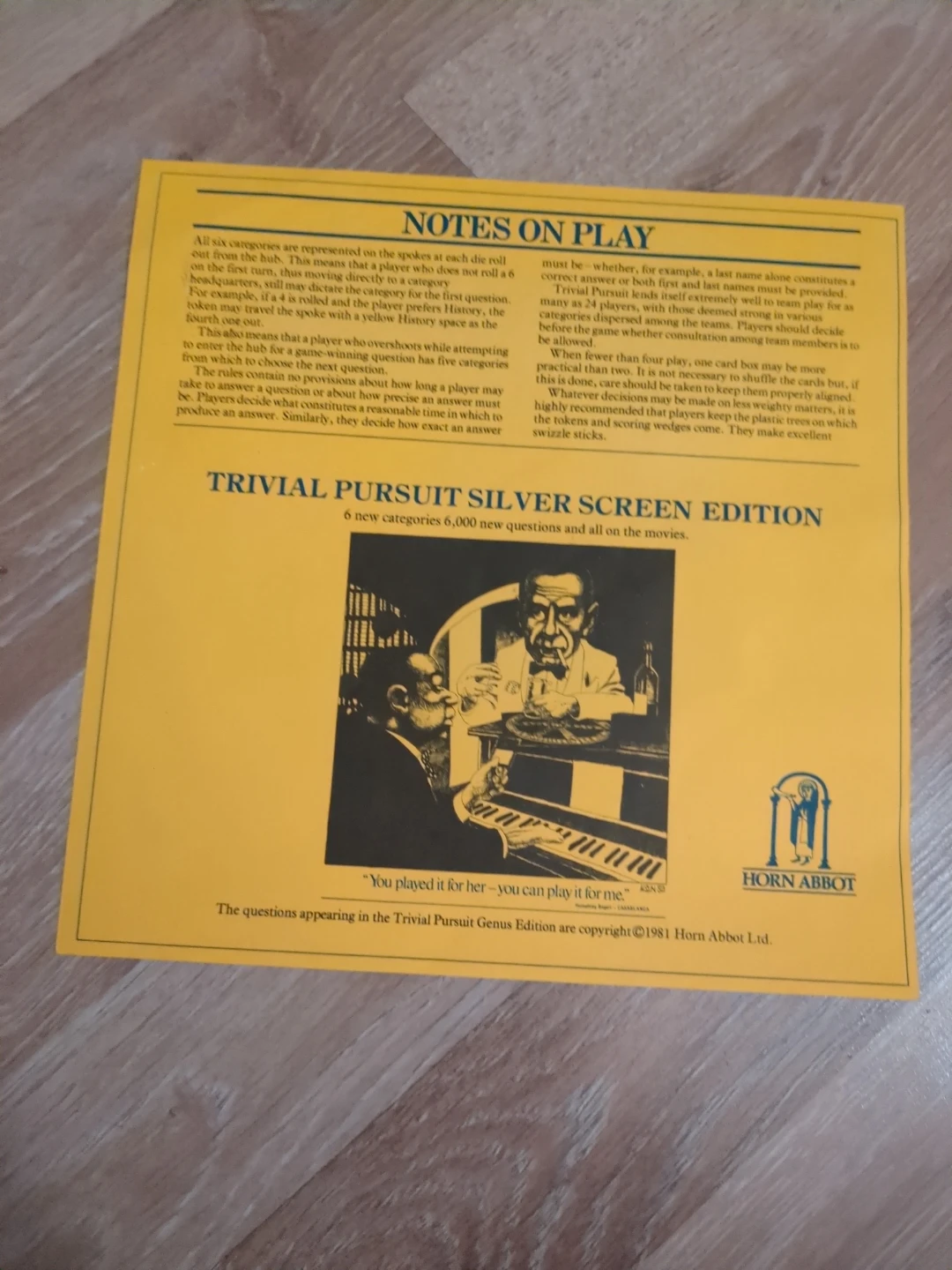 Trivial Pursuit - Genius Edition 1981© - photo 3