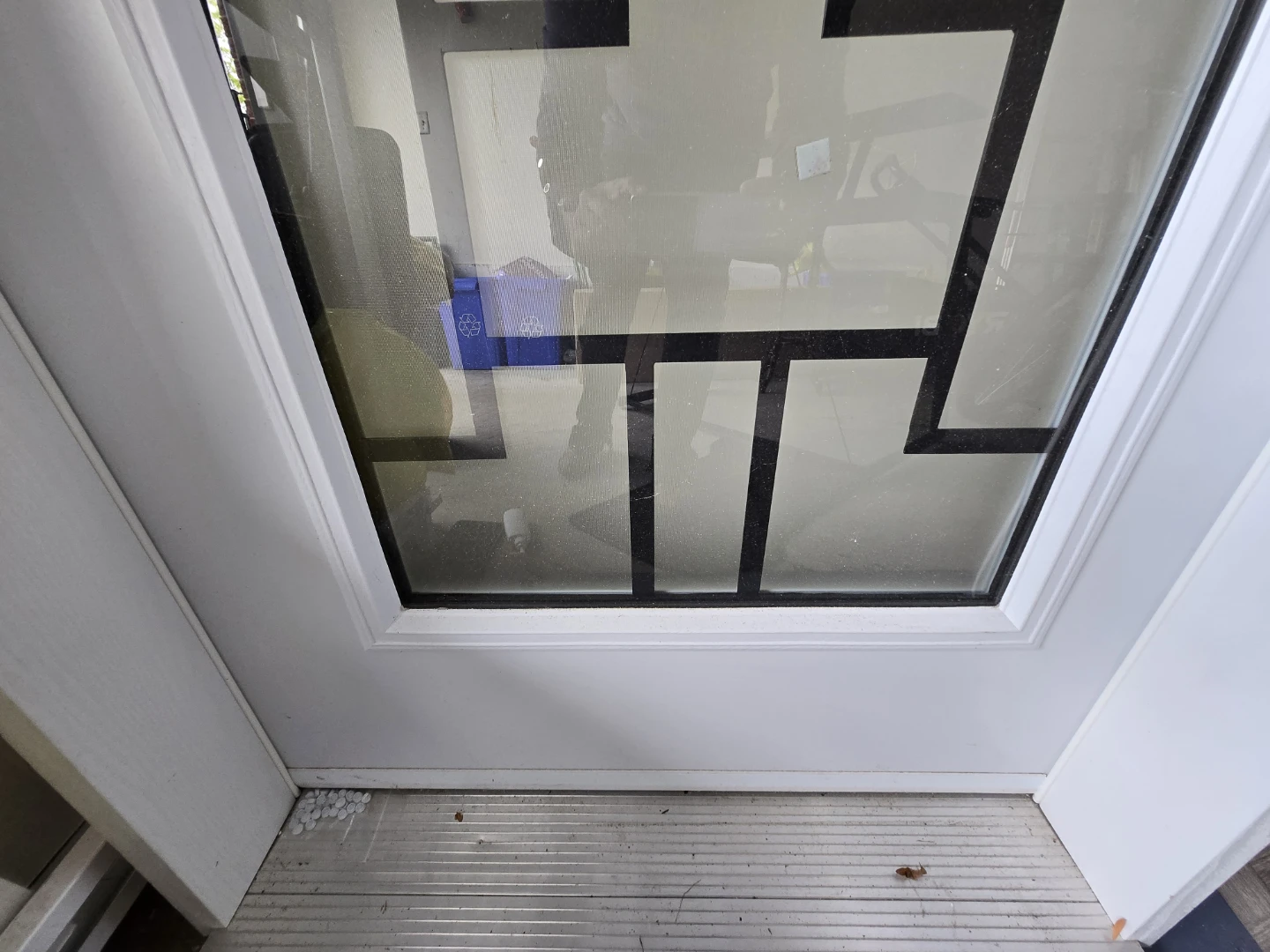 34x80 White exterior door with decorative glass 4.5 jamb - photo 3