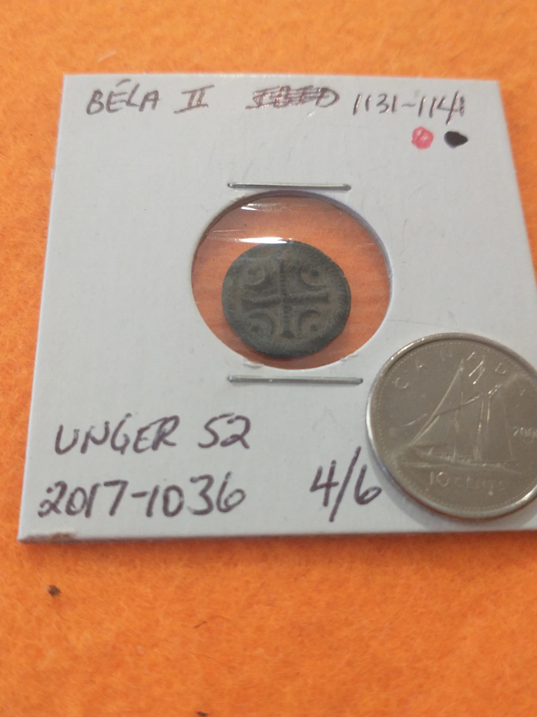 Bela II Coin 1131-1141 Unger 52 - photo 3