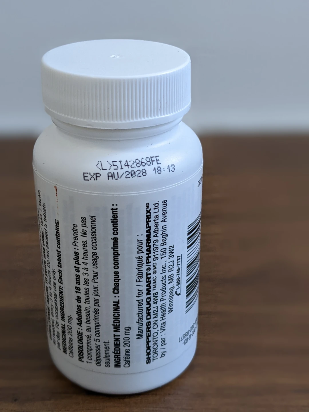 $5 (reg $12 with tax) Life Brand Caffeine Tabs 200mg - photo 2