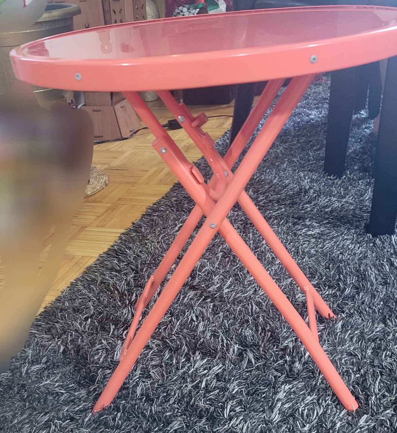 Coral Folding Side Table - photo 2