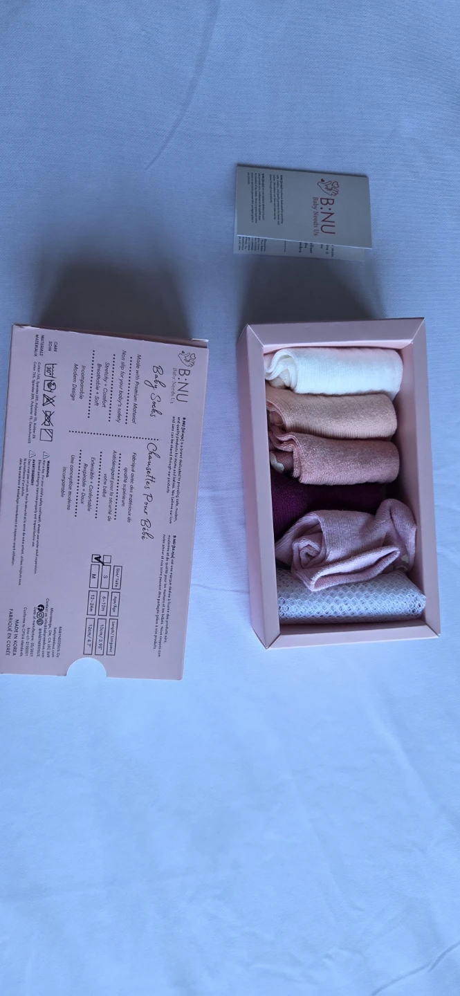 B.NU Baby Socks - Charms Pouch Boho - Size S - photo 5