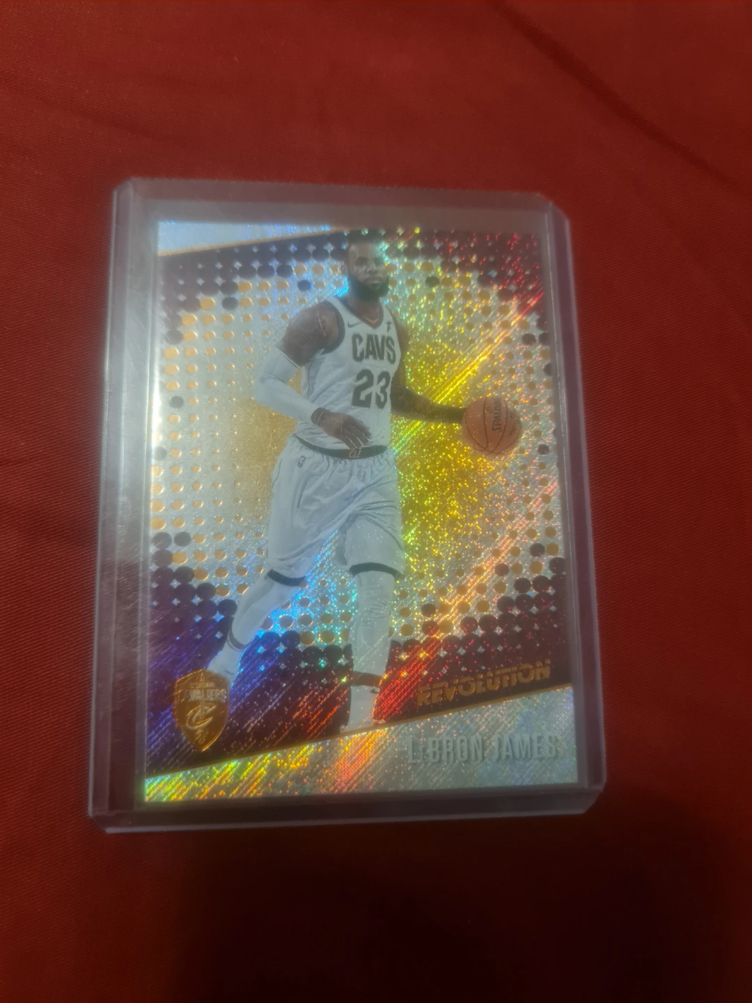 LeBron James Revolution Basketball Card