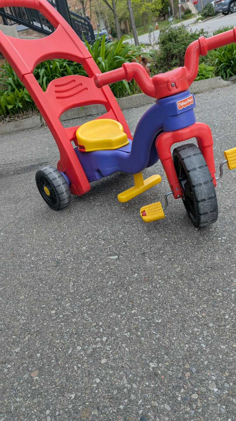 Fisher-Price Tricycle with Push Handle - photo 2