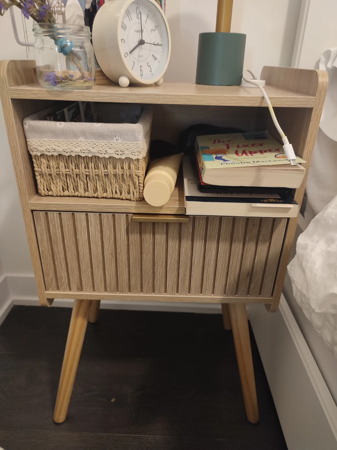 Nightstand Bedside Table - photo 5