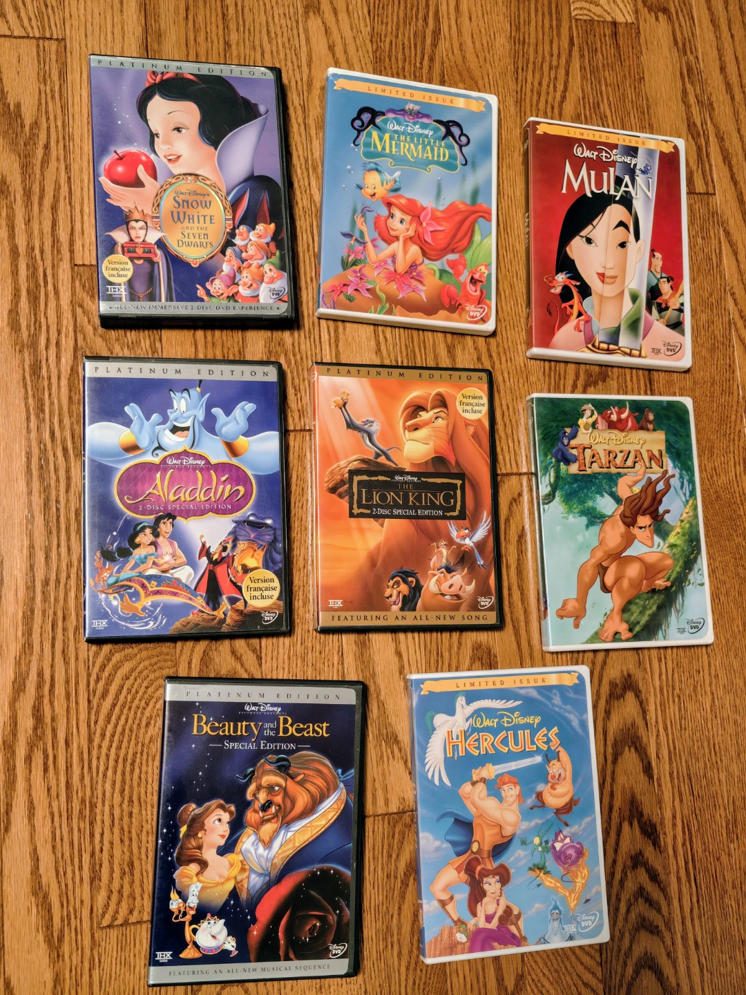 Walt Disney Classic DVDs Movies